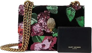 Kurt Geiger London Shoreditch Small Crossbody (Fuchsia 1) Cross Body Handbags