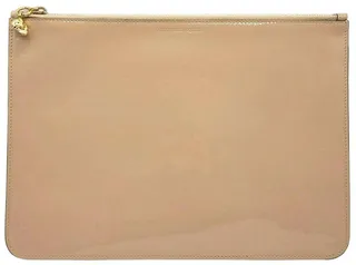 Alexander McQueen Women's Charm Patent Leather Skull Pouch