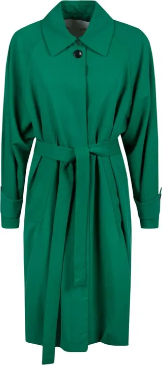 Drapey Suiting Trench