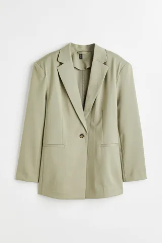 Oversized Twill Jacket
