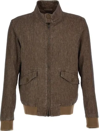 Herno Zipped Bomber Jacket