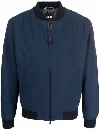 Zip-Up Bomber Jacket