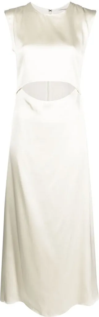Copan satin midi dress