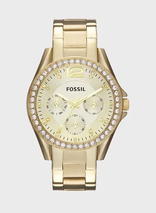 Riley Two Tone Analog Watch