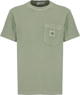 Stone Island Compass-Patch Crewneck T-Shirt