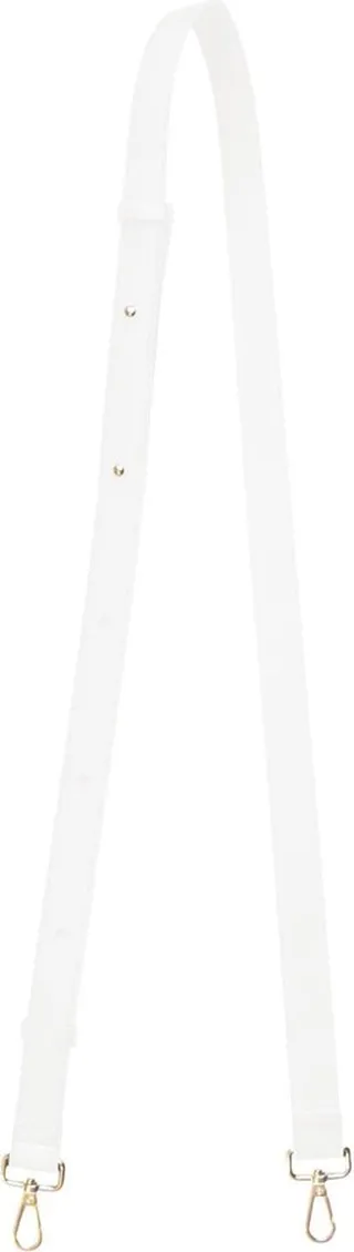 Johnny Loves Rosie - White Blake Adjustable Vegan Leather Strap