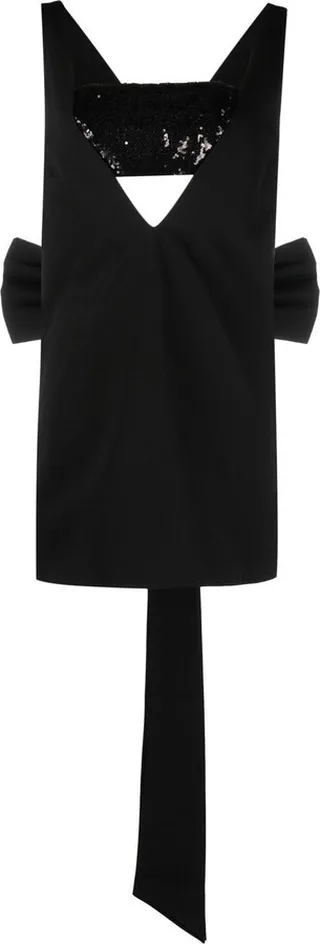 Irie V-neck mini dress