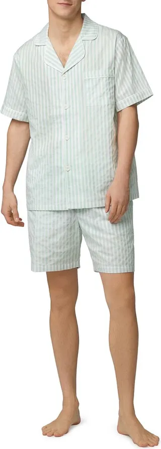 Stripe Organic Cotton Short Pajamas