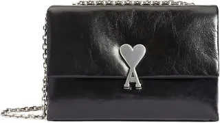 Voulez-Vous leather shoulder bag