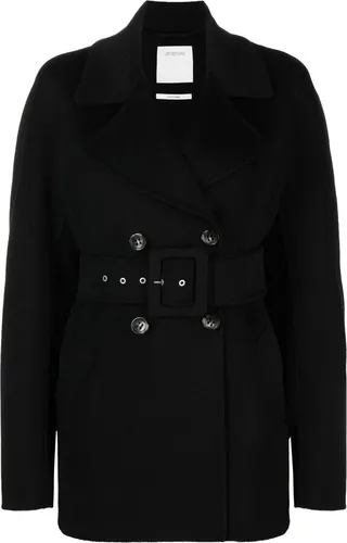 SPORTMAX- Belted Wool Coat