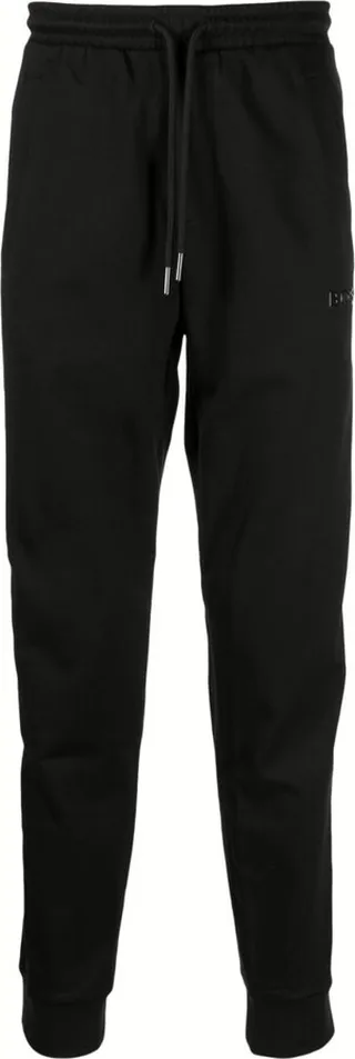 Cotton-Blend Straight-Leg Sports Trousers