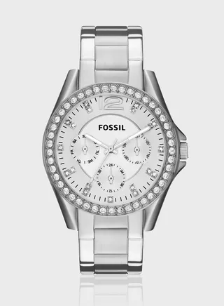 Riley Stainless Steel Analog Watch