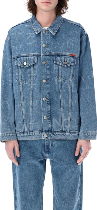Printed Denim Jacket