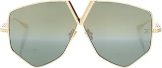 Valentino Eyewear V Hexagon Sunglasses