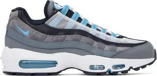 Nike Gray & Navy Air Max 95 Sneakers
