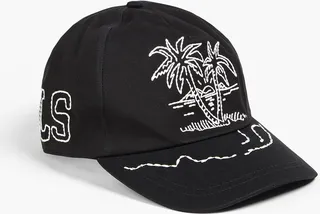 Embroidered twill baseball cap
