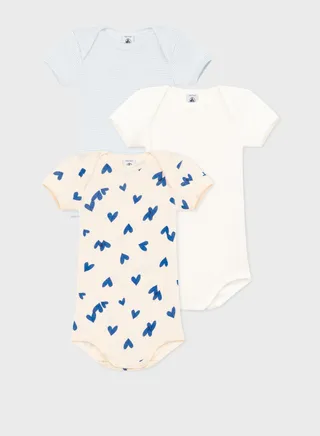 Infant Heart Patterned Bodysuit