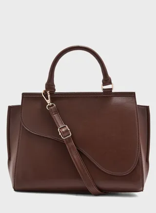 Saddle Flap Day Bag