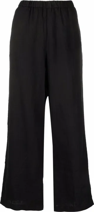 Elasticated Straight-Leg Trousers