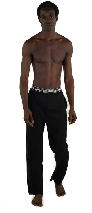 Members Only Jersey Knit Pant with Logo Elastic