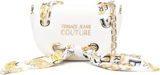 Baroque-Print Detail Shoulder Bag