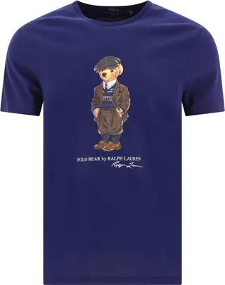 Polo Ralph Lauren Bear Printed Crewneck T-Shirt