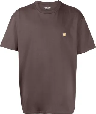 embroidered-logo cotton T-shirt