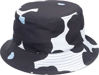Floral-Print Cotton Bucket Hat