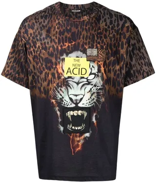 graphic-print short-sleeve T-shirt