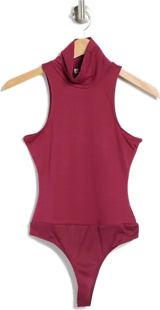 Turtleneck Sleeveless Bodysuit