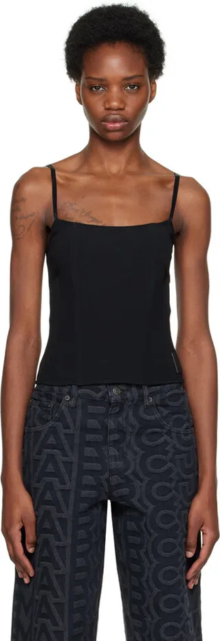 Marc Jacobs Black 'The Structured' Camisole
