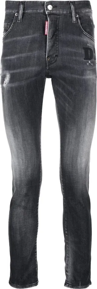 Faded Skinny-Fit Jeans