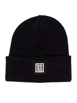 Logo-Patch Beanie Hat