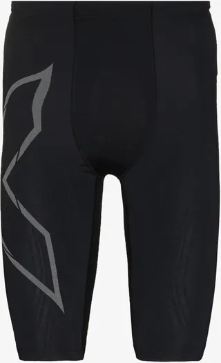 Black Light Speed Compression Running Shorts