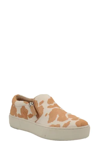 Normande Genuine Calf Hair Platform Sneaker