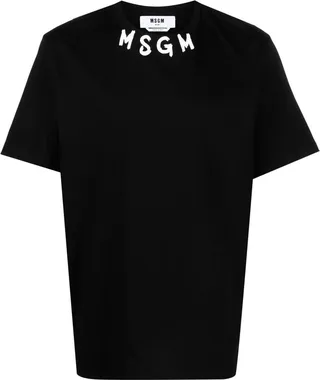 logo-print T-shirt