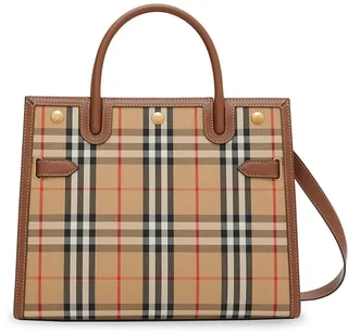 medium Vintage Check tote