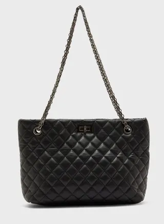 Quilted Tote Bag
