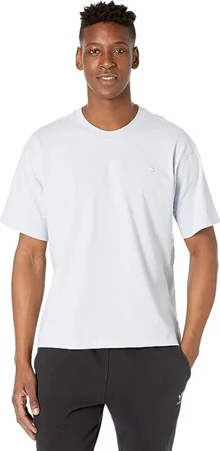 adidas Originals Organic Cotton Premium Tee (Halo Blue) Clothing