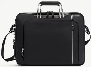 Black Arrivé Hannover Slim Briefcase