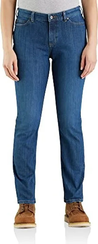 Carhartt Women's Plus Size Rugged Flex Relaxed Fit Jean