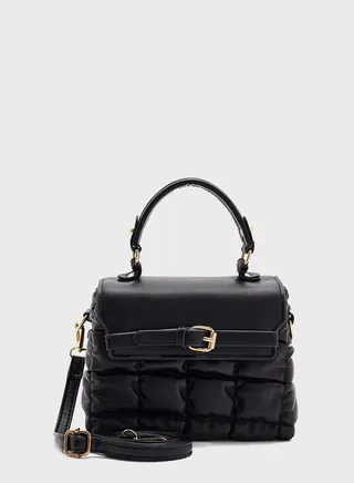Puffer Satchel Bag