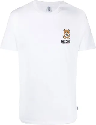 logo-print cotton T-shirt
