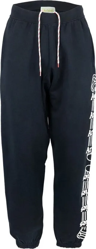Aries Logo Printed Drawstring Trackpants
