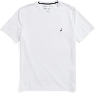 Nautica Men's Navtech Tee (Bright White) Men's T Shirt