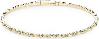 14K Yellow Gold & 0.19 TCW Diamond Bracelet