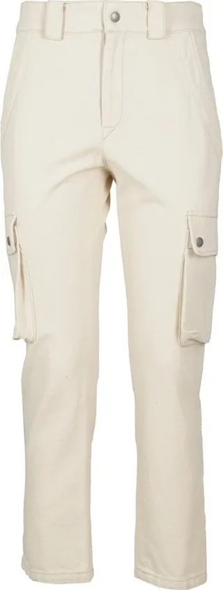 Isabel Marant Straight-Leg Cropped Cargo Pants