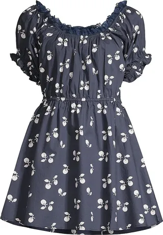 Ava Off-The-Shoulder Nightgown
