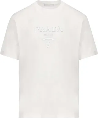 Prada Logo Printed Short-Sleeved T-Shirt