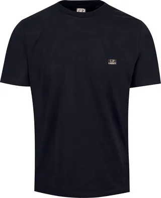 C.P. Company Logo-Embroidered Short-Sleeved T-Shirt